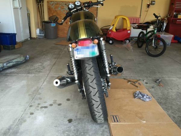 Dominator Touring Exhaust Installation