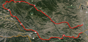 Triumph Bonneville Canyon Ride