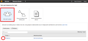 aws management console user permissions