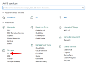 aws management console