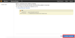 iam management console credentials