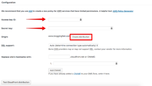 w3 total cache cdn settings configuration