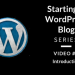 how to start a wordpress blog