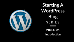 how to start a wordpress blog